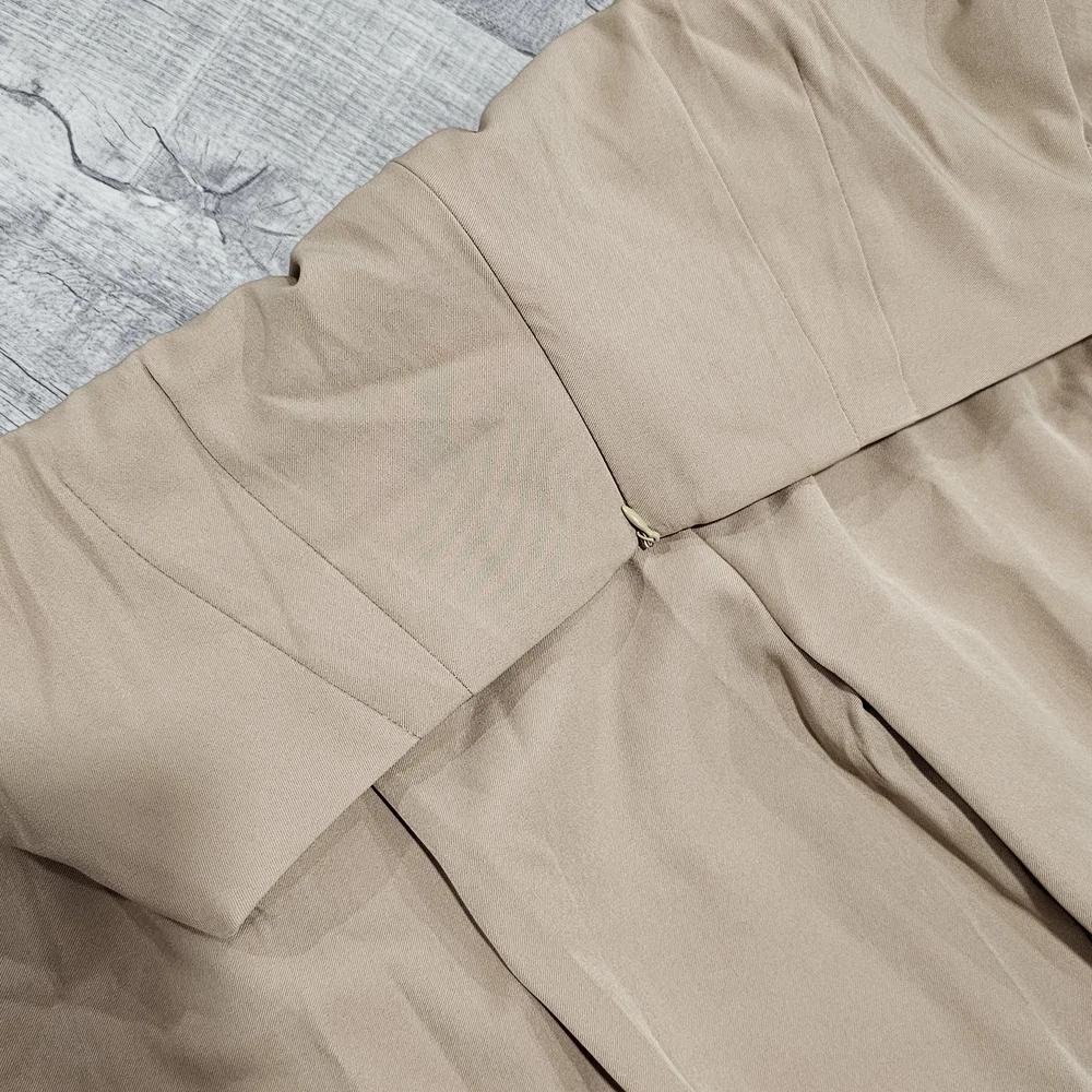 Elegant Tan Women's Jumpsuit - Picture 6 of 8